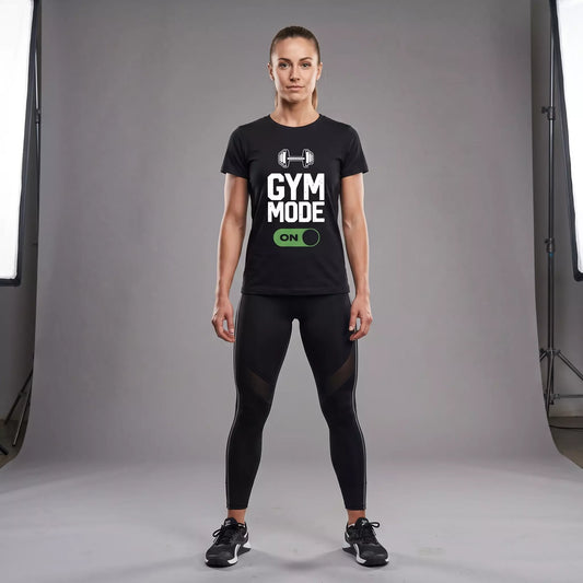 T-shirt Short Sleeve Gym Mode On