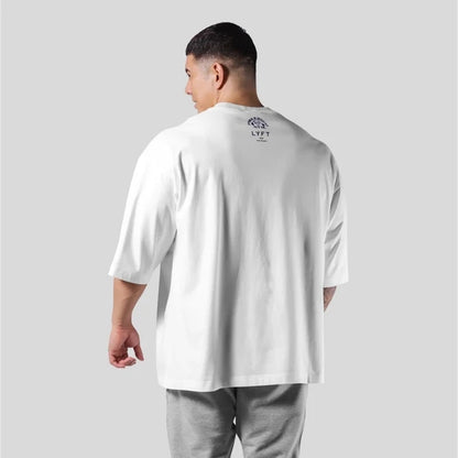 Oversized Long Sleeve T-Shirt Power House Gym