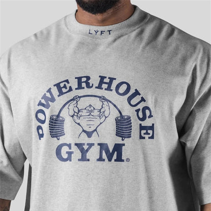 Oversized Long Sleeve T-Shirt Power House Gym