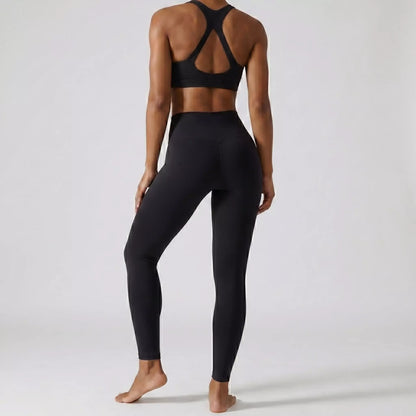 Women's High-Waist Butter Soft Gym Leggings with Back Pocket