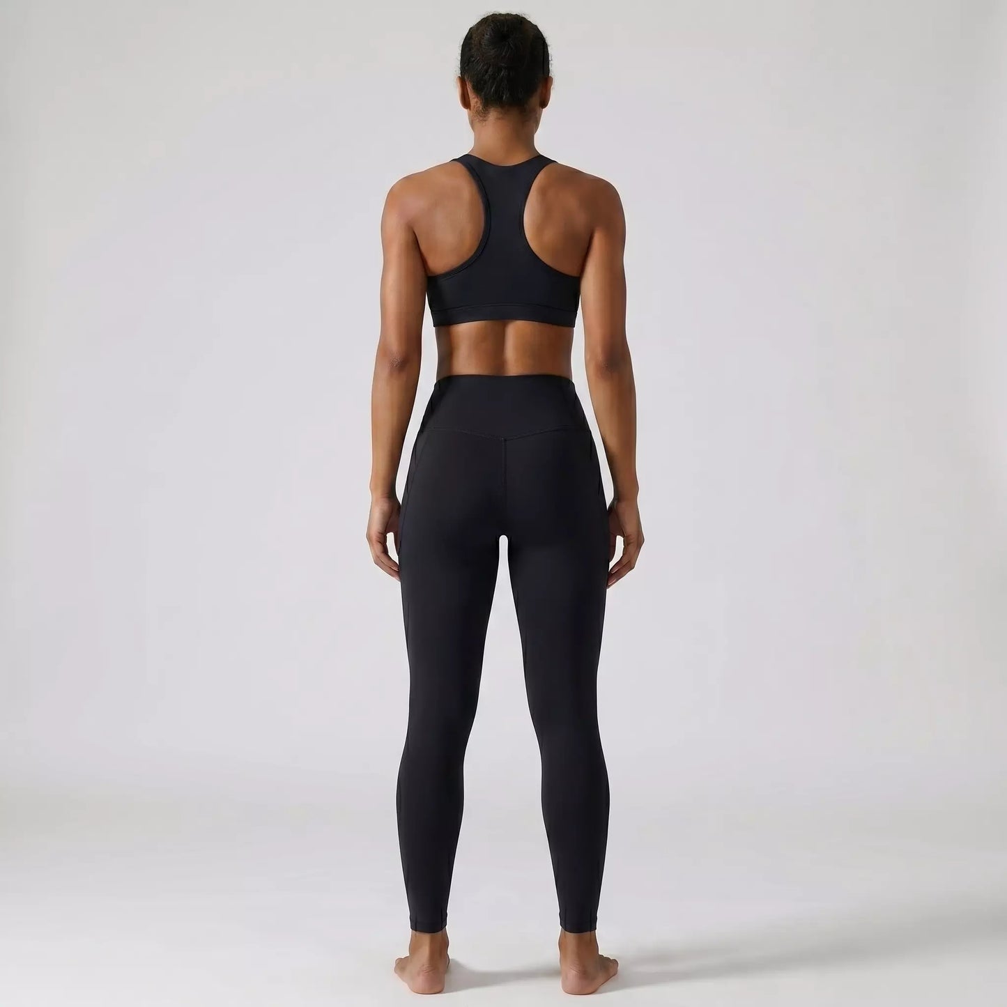 Women's High-Waist Butter Soft Gym Leggings with Back Pocket