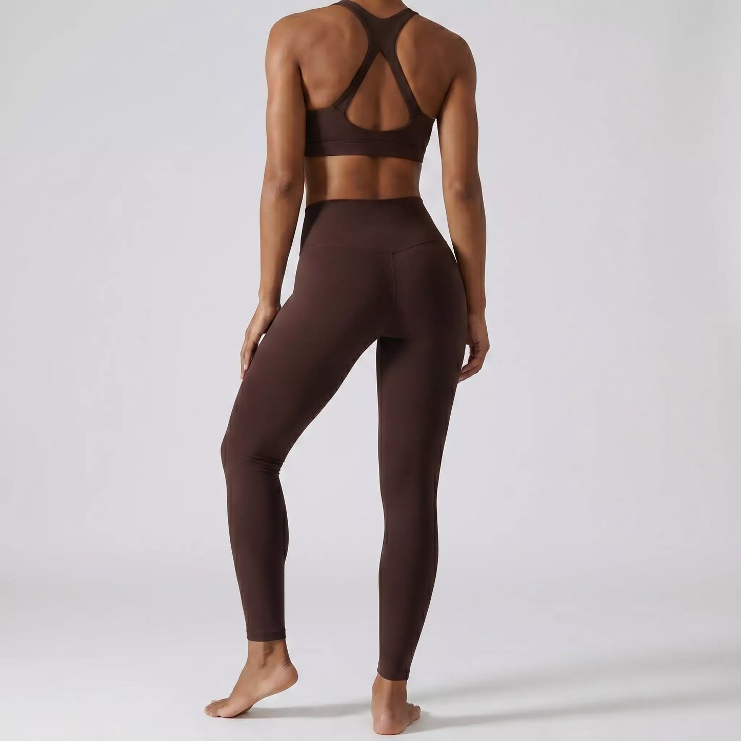 Women's High-Waist Butter Soft Gym Leggings with Back Pocket