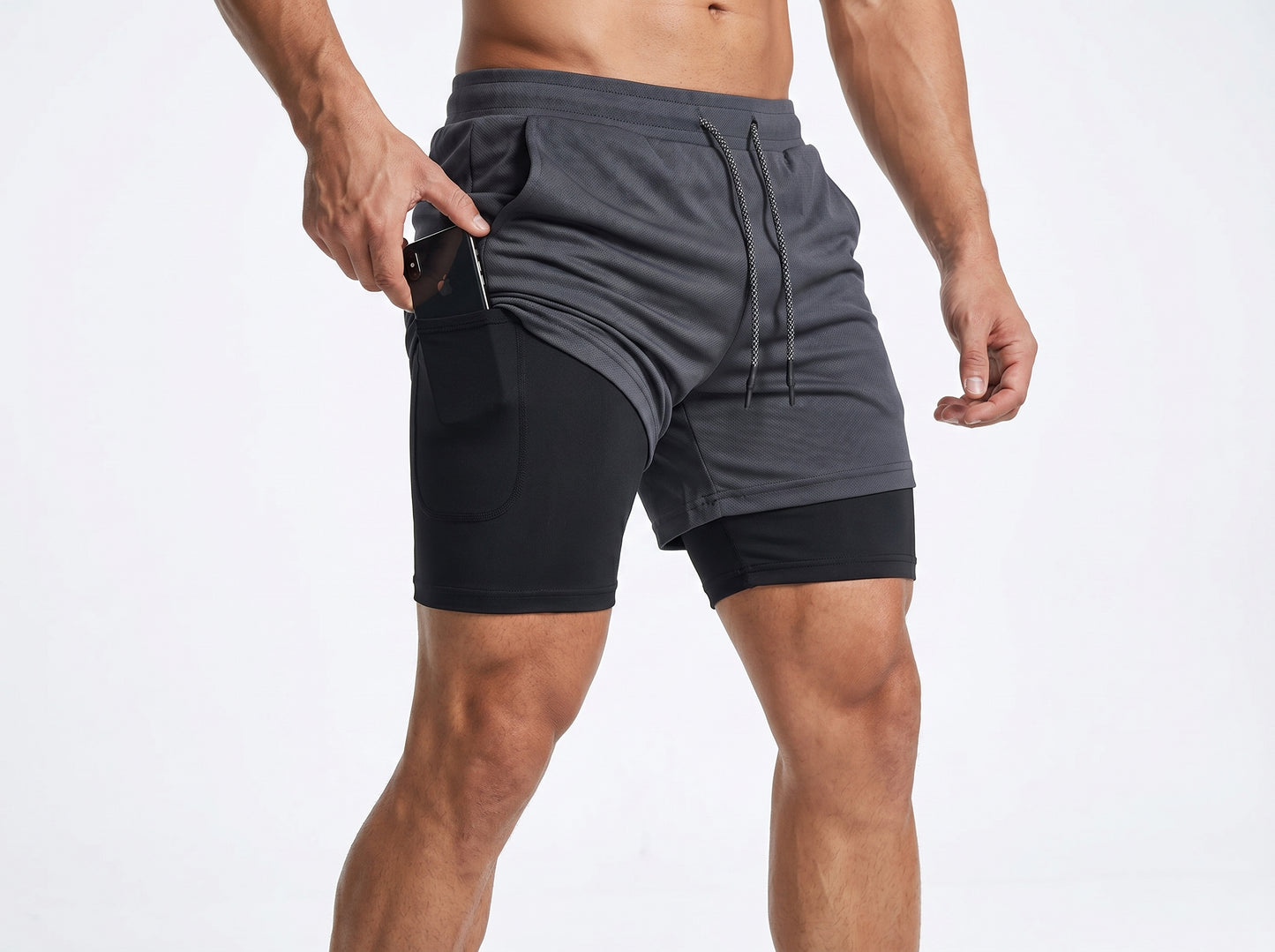 Men's 2-in-1 Training Shorts