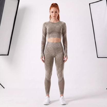 Leggings Pants Two-piece Set