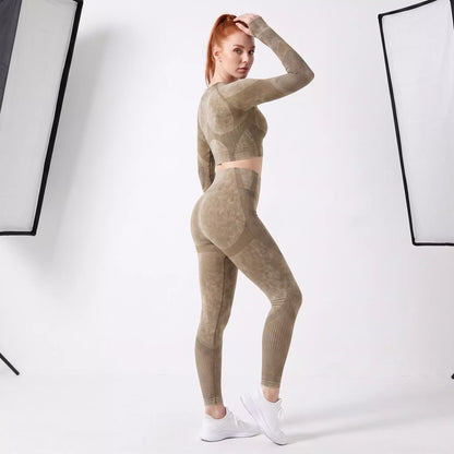 Leggings Pants Two-piece Set
