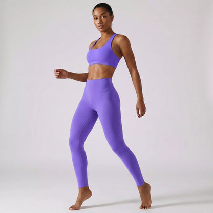 Women's High-Waist Butter Soft Gym Leggings with Back Pocket