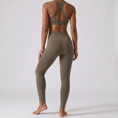 Women's High-Waist Butter Soft Gym Leggings with Back Pocket