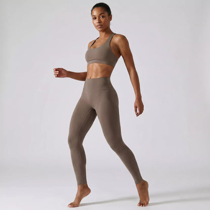 Women's High-Waist Butter Soft Gym Leggings with Back Pocket