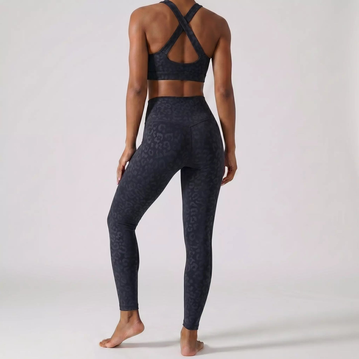 Women's High-Waist Butter Soft Gym Leggings with Back Pocket