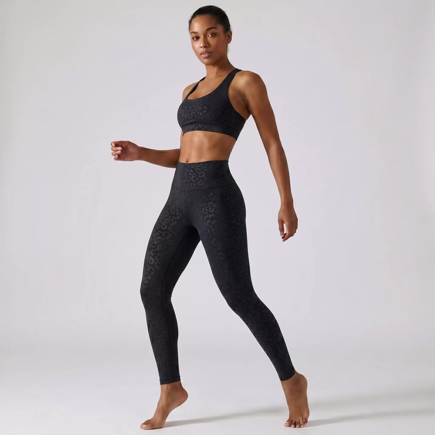 Women's High-Waist Butter Soft Gym Leggings with Back Pocket