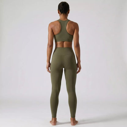 Women's High-Waist Butter Soft Gym Leggings with Back Pocket